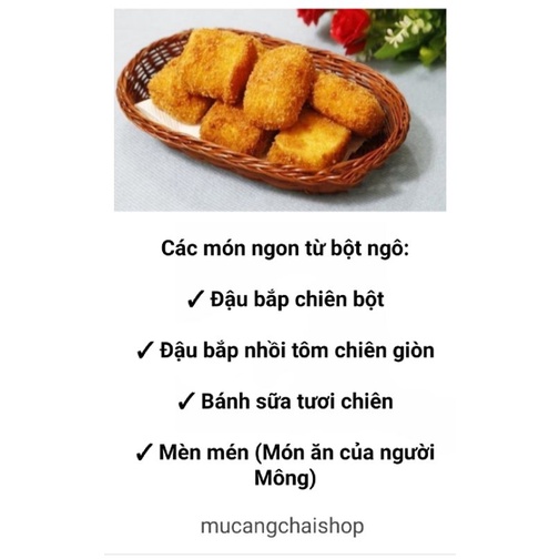 Bột bắp, bột ngô nguyên chất siêu mịn làm bánh túi 450g