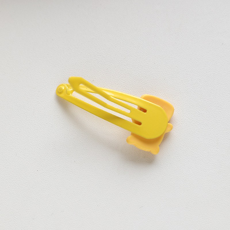 Set 2 Kẹp Tóc Hình Hoa / Sóc Dễ Thương Cho Bé Gái