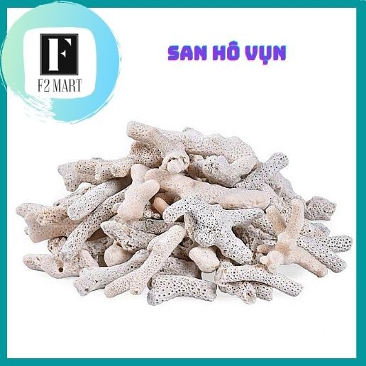 Vật Liệu Lọc bể cá San Hô Vụn 100gr