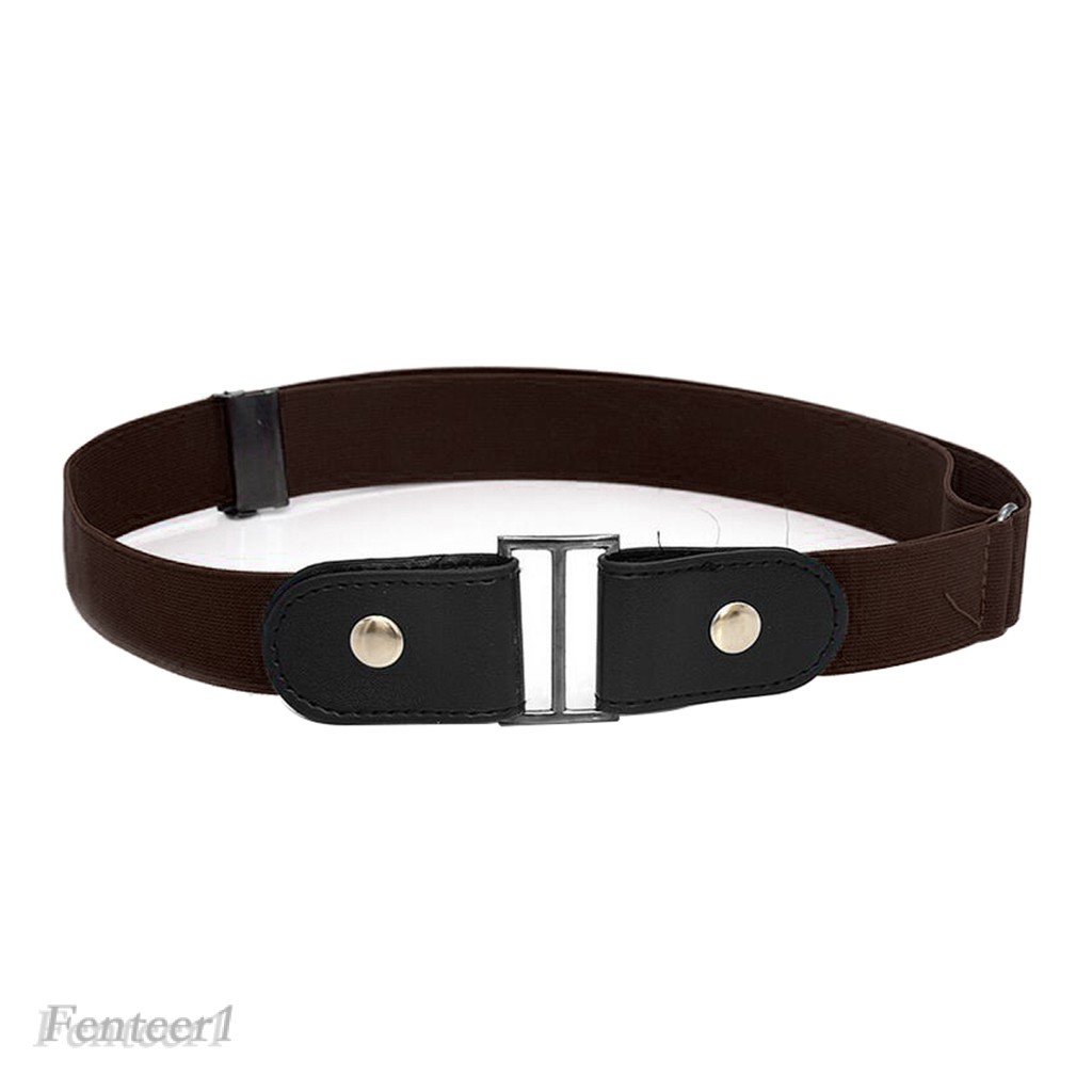 Thắt lưng da co giãn thời trang cho nam và nữ