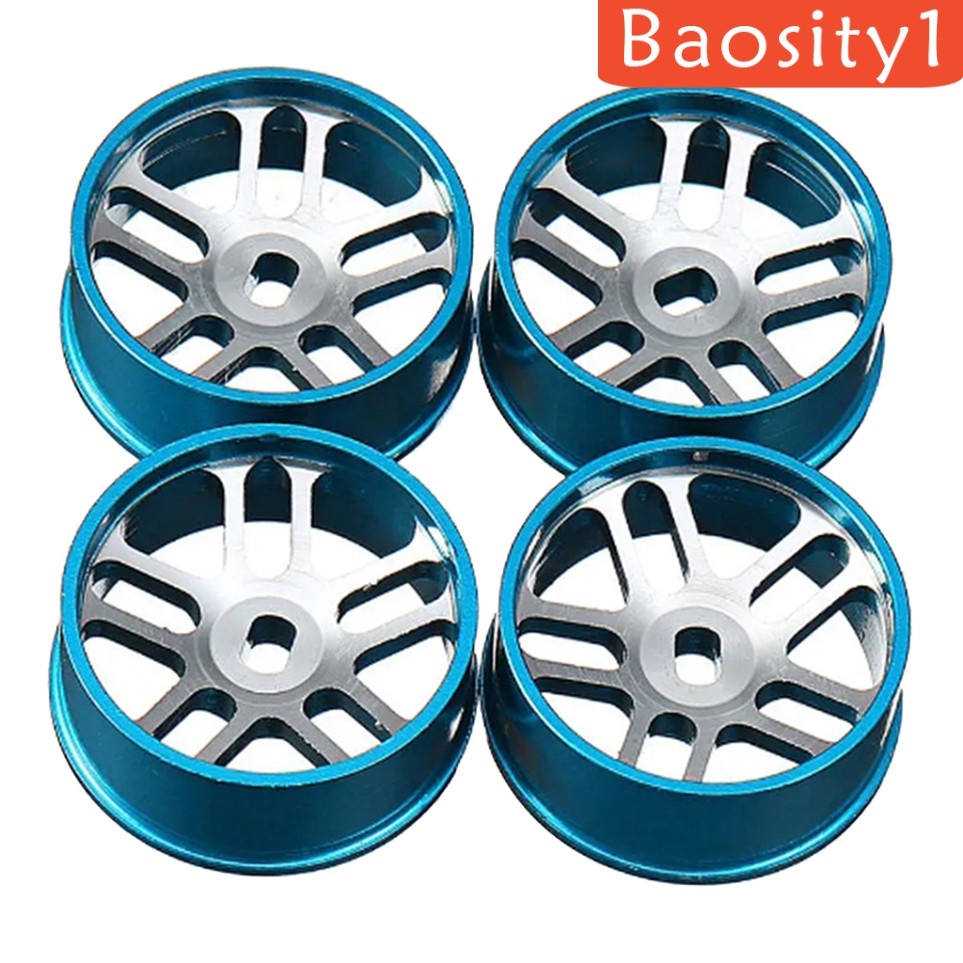 Set 4 Bánh Xe Thay Thế Chuyên Dụng Cho Xe Điều Khiển WLtoys K969 K979 k989 Tỉ Lệ 1 / 28