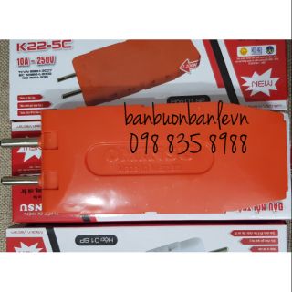 Đầu nối thông minh 5 cửa màu cam Ominsu