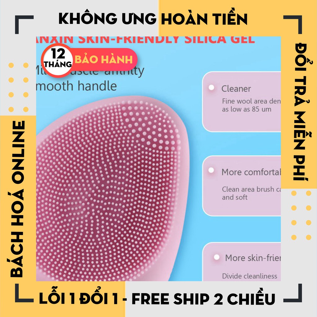 [Hàng Loại 1]  Máy rửa mặt cầm tay mini,máy massage mặt tích điện cao cấp - Bảo hành 12 tháng | BigBuy360 - bigbuy360.vn