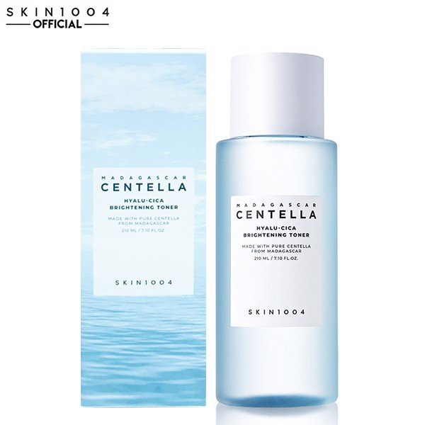 Toner Cấp Ẩm, Sáng Da, Chiết Xuất Rau Má Skin1004 Madagascar Centella Hyalu-cica Brightening Toner 210ml