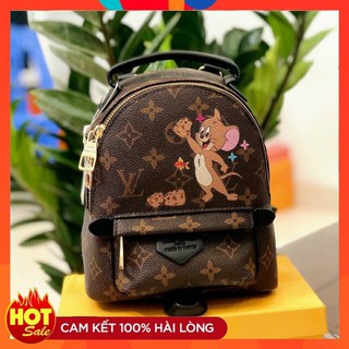 Balo thời trang <3 freeship <3 balo nữ mini lv hàng hiệu full box size 25, trẻ trung hiện đại, bh 12 tháng