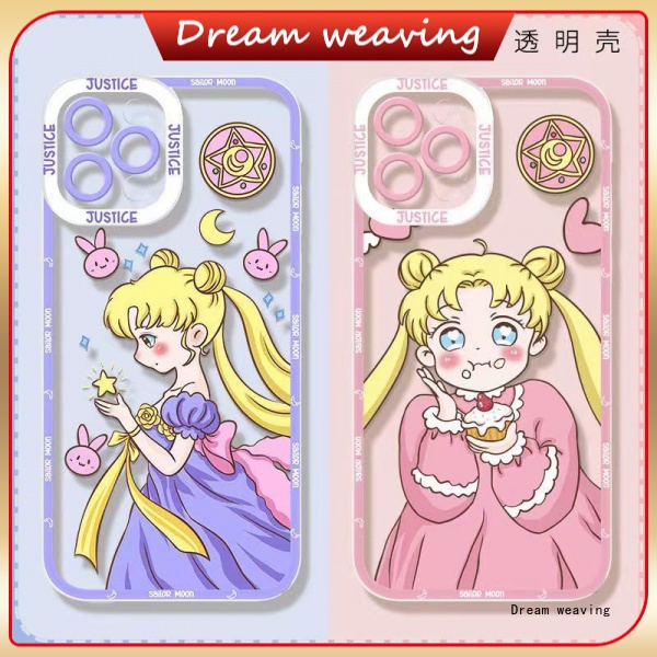 Sailor Moon Ốp Điện Thoại Trong Suốt In Hình Thủy Thủ Mặt Trăng Cho Iphone 6 / 6plus / 6splus / 7 / 7plus / 8 / 8plus / x / xs / xr / se / 11 / 12 / 13 / 14 / pro / max