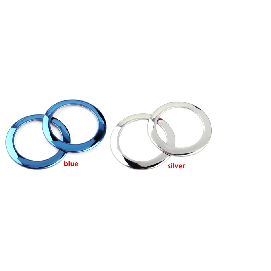 2 Cặp Viền Mạ Chrome Cho Loa Xe Mitsubishi Outlander Sport ASX RVR