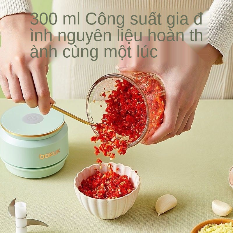 Máy xay tỏi ớt đa năng hương hiệu Bokuk - Chính hãng Hàn Quốc - B09