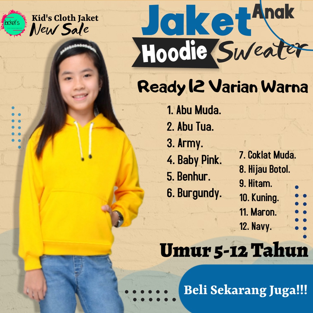 Áo Khoác Hoodie Màu Trơn Chất Liệu Lông Cừu Cao Cấp Cho Bé Gái 5 6 7 8 9 10 11 12 Tuổi