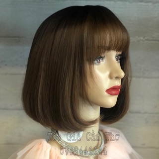 ❤️❤️❤️ TÓC BỘ VIC CÚP 30cm NÂU VÀNG❤️❤️❤️