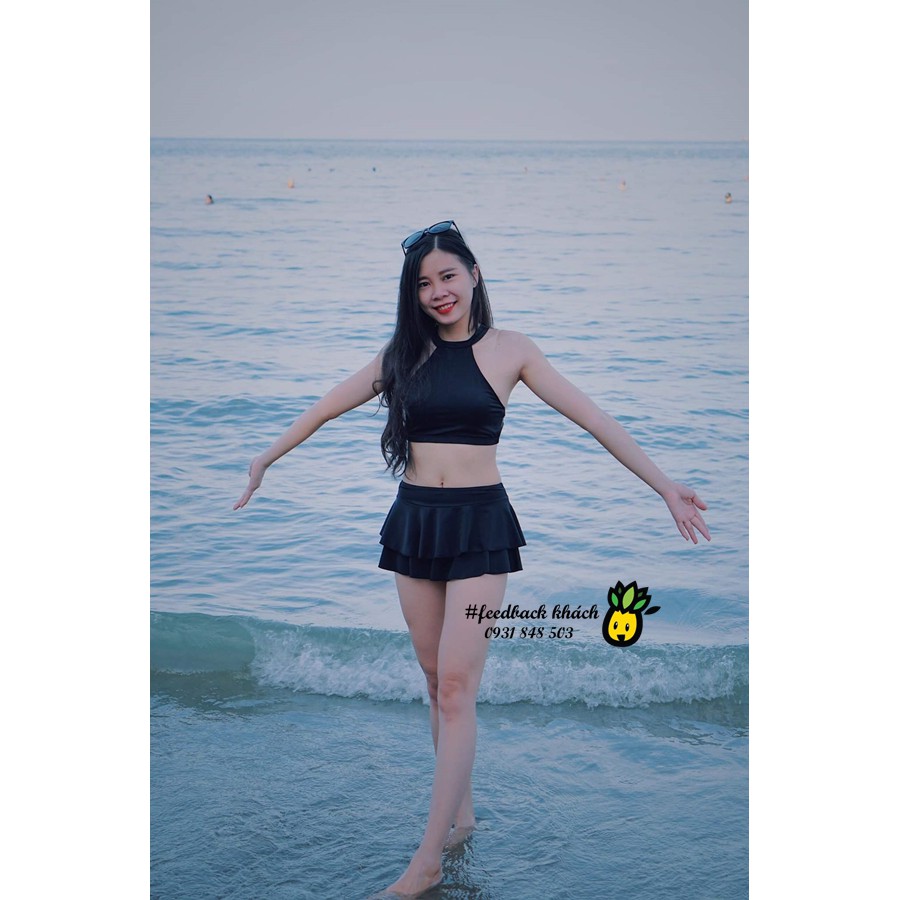 Bikini quần váy xinh kín đáo | BigBuy360 - bigbuy360.vn