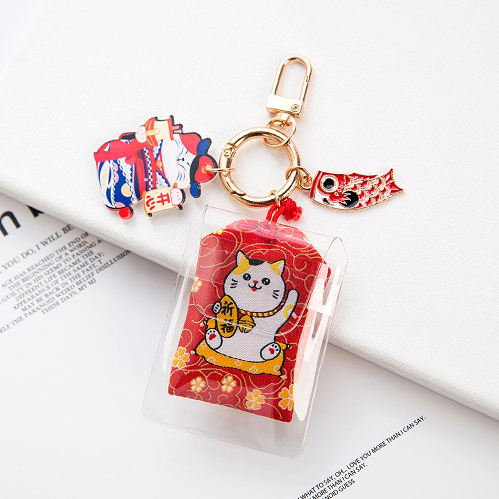 Móc Khóa Hình PEWANY Maneki Neko Dễ Thương