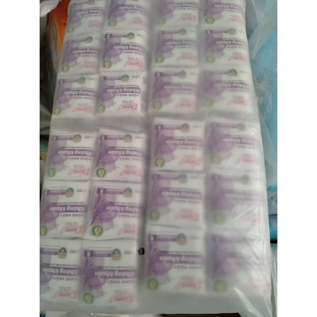 ComBo 6 Gói  Băng Vệ Sinh Hằng Ngày Diana Tím Siêu Hút Cực Thoáng Mát
