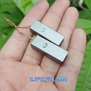 Set 2 Đầu Chổi Than Cho Máy Hút Bụi 8.3x11x31mm