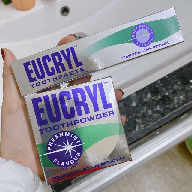 Combo trắng răng eucuryl