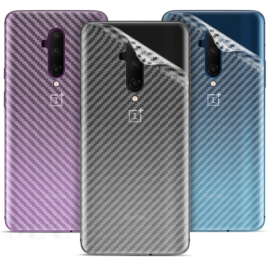 Miếng Dán Lưng Điện Thoại Bằng Sợi Carbon Cho Oneplus 9 9r 8t Plus 8 7t 7 Pro 6t 6 5t 5 Nord N10