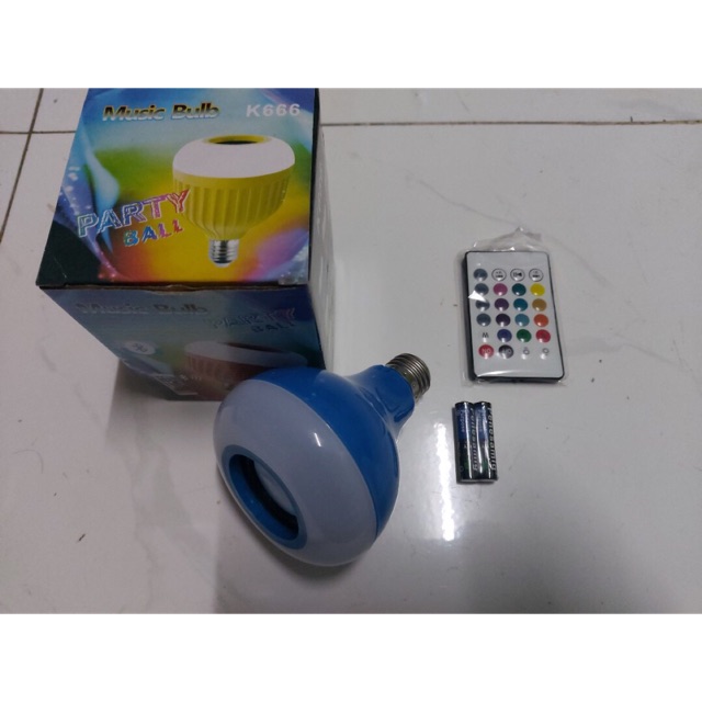 Bóng Đèn Led 12w kiêm loa Bluetooth ( 2 trong 1 )