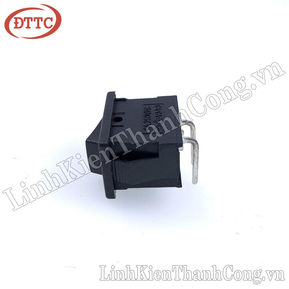 Công Tắc KCD Chân Cong 2P 6A 250V 21x15mm