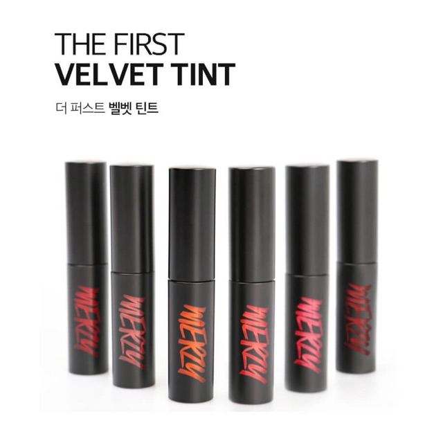 Son Kem Lì Siêu Mềm Mịn Merzy Another Me The First Velvet Tint