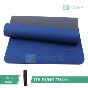 Thảm Tập Yoga Gym Hebeyoga Zera Mat TPE 8mm 2 Lớp Cao Cấp