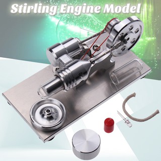 Air Stirling Engine Model Electric Generator Motor Physics Steam Power Toy