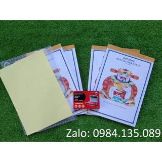 Sổ hợp đồng đặt cọc nhà đất 3 liên