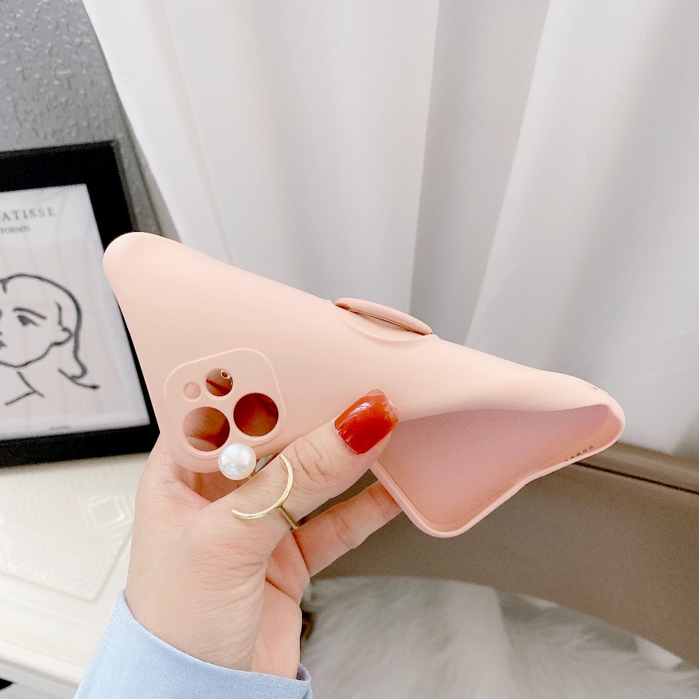 Ốp điện thoại mềm có nhẫn đỡ nam châm thích hợp cho Iphone 12 Pro Max Mini 11 Pro Max X Xs Max Xr 7 8 Plus Se2020