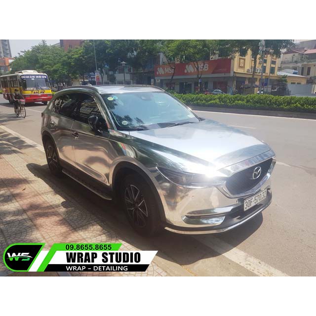 2m Decal Chrom Bạc