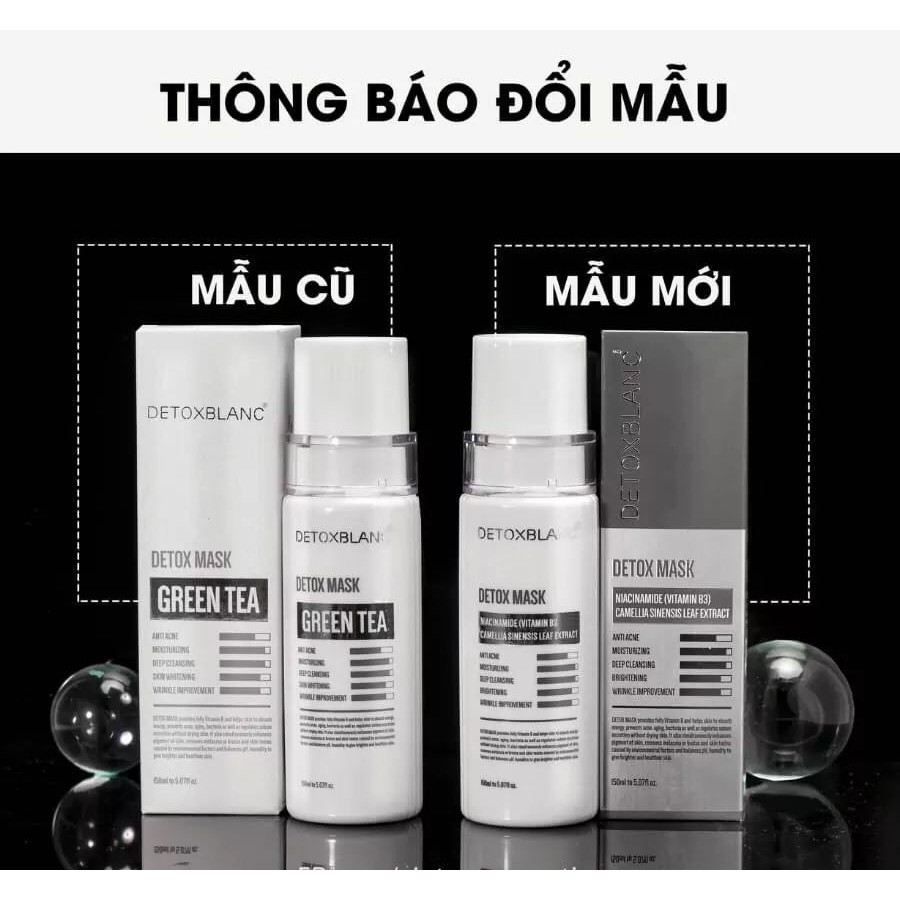 Mặt nạ thải độc DETOX BLANC Số 1