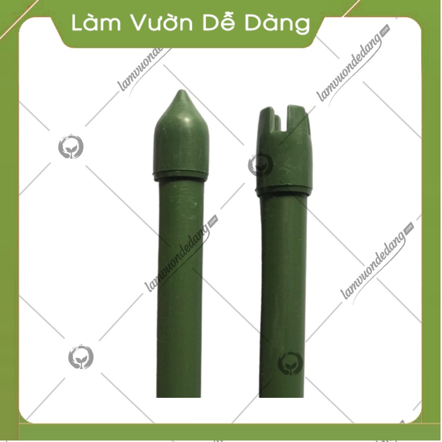 COMBO 5 Ống Thép Bọc Nhựa (Phi 8mm- Dài 120cm)Dùng làm Khung Đỡ,Giá Đỡ Hoa Hồng Leo,Giàn Leo Bầu Bí Mướp,Khung cây thép