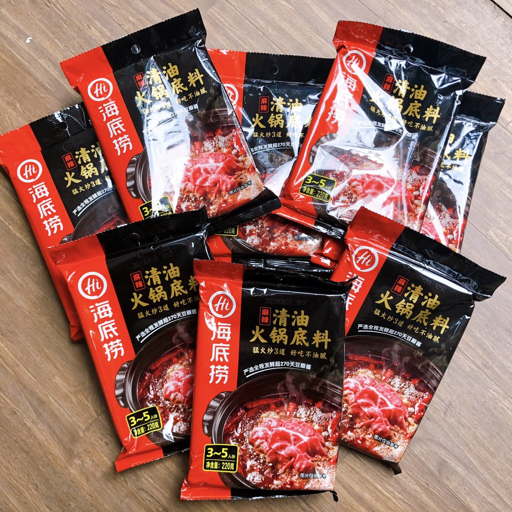 (Có sẵn) Cốt gia vị lẩu tứ xuyên