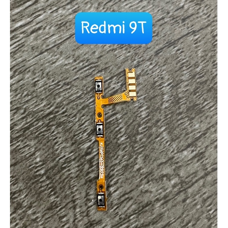 Cáp nguồn liền âm lượng xiaomi Redmi 9T / Poco M3 lắp chung