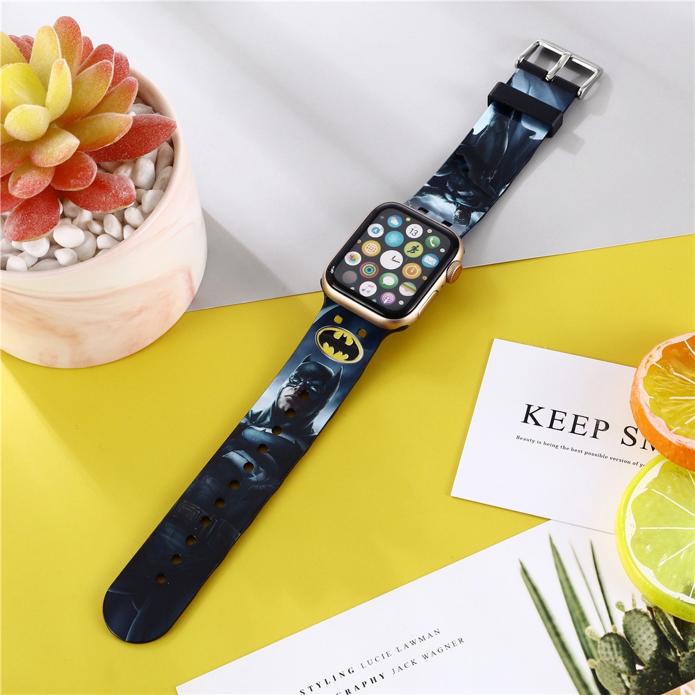Dây Đeo Thay Thế Cho Đồng Hồ apple iWatch Series 8 7 SE 6 5 4 3 2 1 Correa 38 40 41 42 44 45mm
