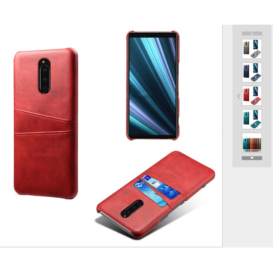 Ốp lưng điện thoại Sony Xperia 1/ XZ4 bảo vệ vỏ bên, điện thoại di động bao da bảo vệ