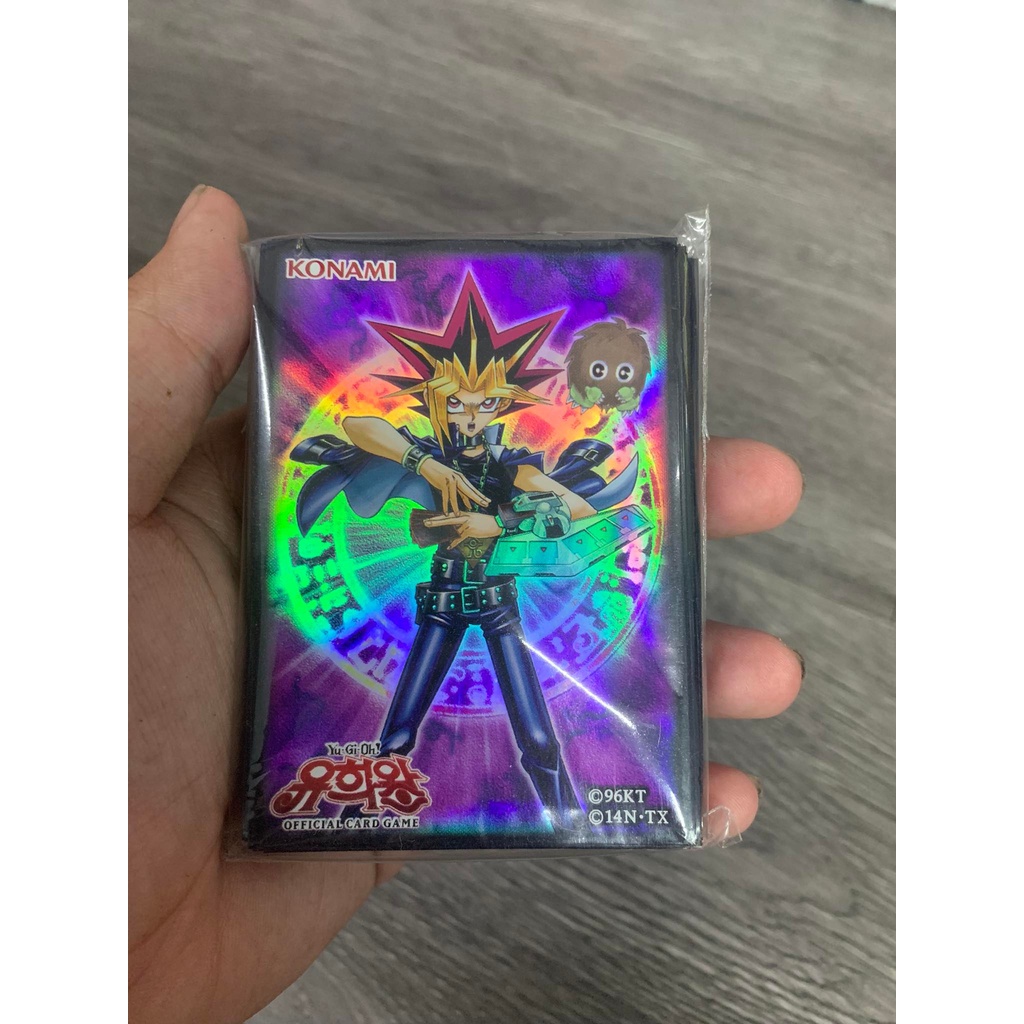 Combo Bọc bài chính hãng Yugioh Size - Yugioh bịch 70 cái - Sleeve