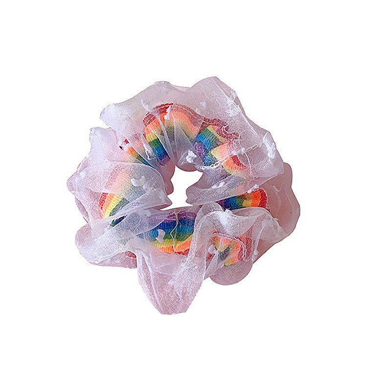 Băng Đô Họa Tiết Ngôi Sao Cầu Vồng Xinh Xắn Thời Trang Hàn Quốc