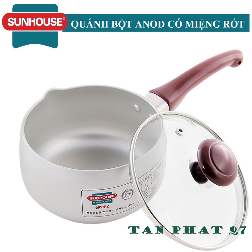 quánh bột có miệng rót 14cm SH99-14Mx