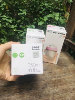 Bình sữa Como siêu mềm sillicon 150ml/250ml