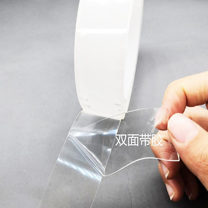 Băng Keo 2 Mặt Siêu Dính Trong Suốt Dài 1/3m Dán Siêu Chắc