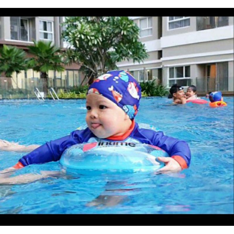 Phao tập bơi kẹp nách INTIME chính hãng an toàn cho bé. Phù hợp cho bé 6 tháng đến 4 tuổi