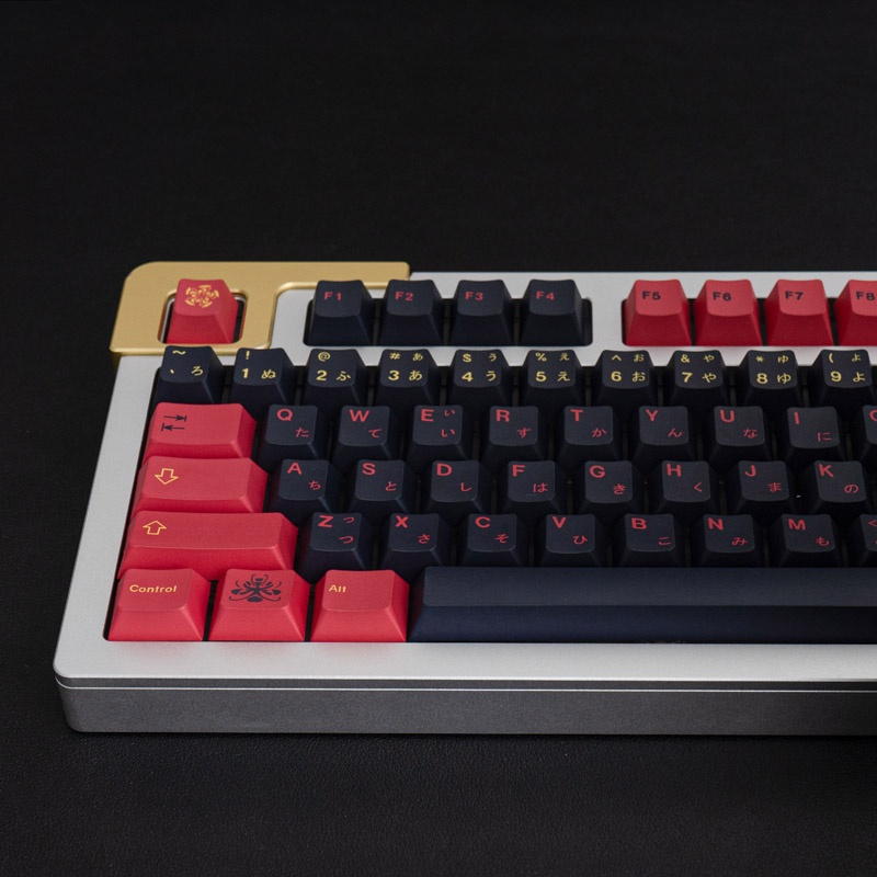 Nắp Đậy Bàn Phím Cơ Gmk Higanbana 130 Pbt In Chữ Tiếng Anh Cá Tính Tùy Chỉnh Cho Bàn Phím Cơ 61 / 64 / 68 / 75
