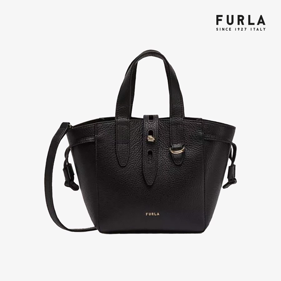 [Mã FAPREBAU3 giảm 300k đơn 2 triệu] Túi Nữ FURLA Net Mini Tote Vitello St Eracle