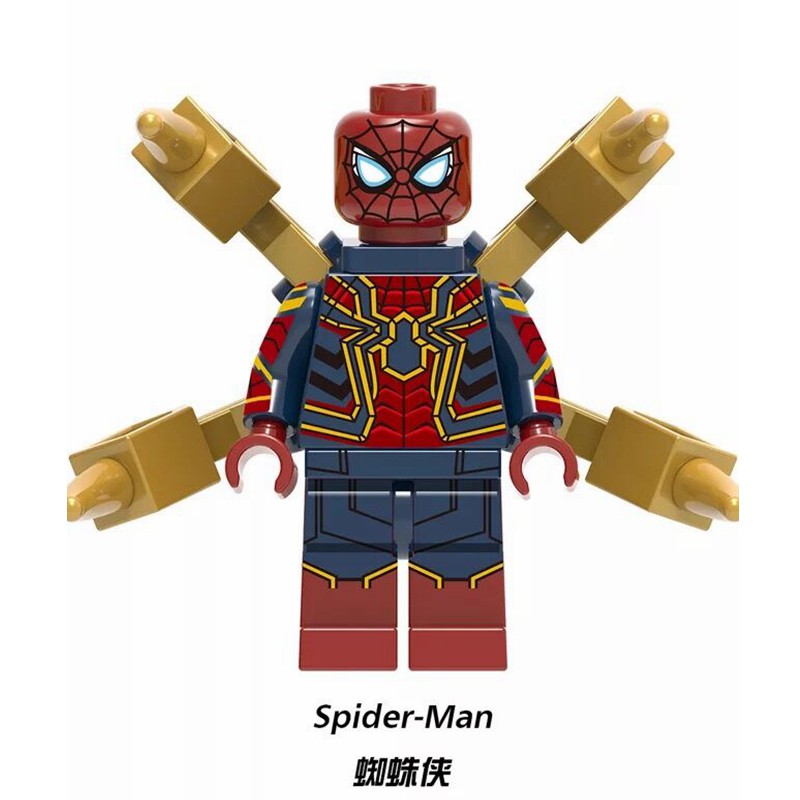 Mô Hình Đồ Chơi Lắp Ráp Người Nhện Marvel Cho Bé