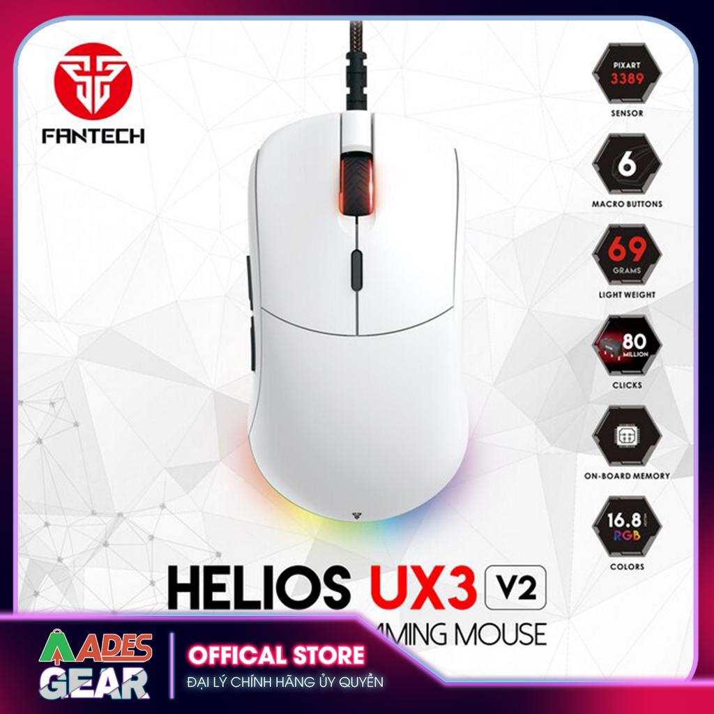 ✔️ Chuột Gaming Cao Cấp FANTECH UX3 HELIOS 16000DP ✔️ 6 Phím Macro ✔️ BẢO HÀNH 12 THÁNG