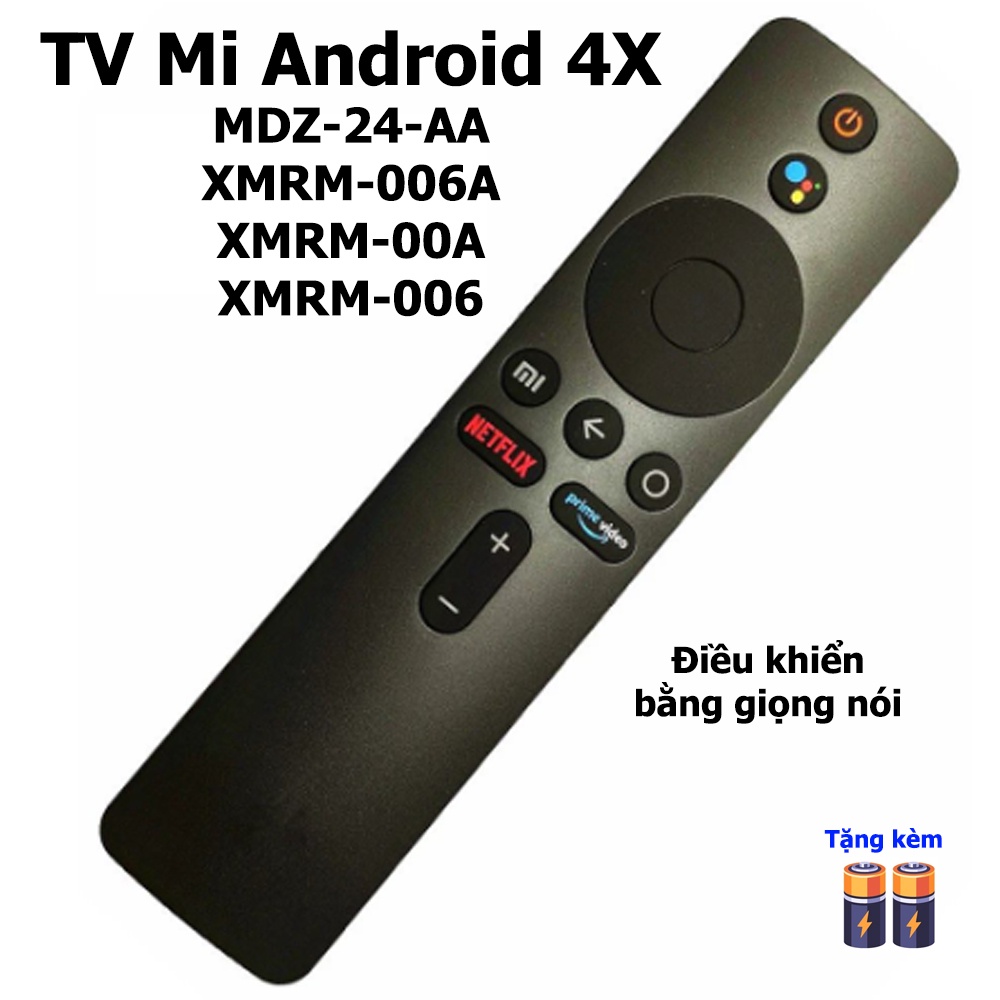 [HCM] - Điều khiển từ xa bằng giọng nói MDZ-24-AA XMRM-00A XMRM-006A XMRM-006 Mi TV Stick 4X | 4K UHD Android Smart