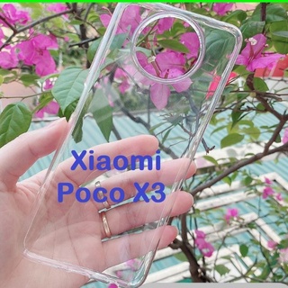 Ôp lưng silicon Xiaomi Poco x3 NFC / Poco X3 pro trong suốt