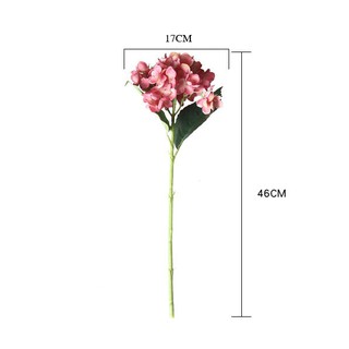 Hoa Cẩm Tú Cầu Lụa Cao Cấp - Cây Trang Trí