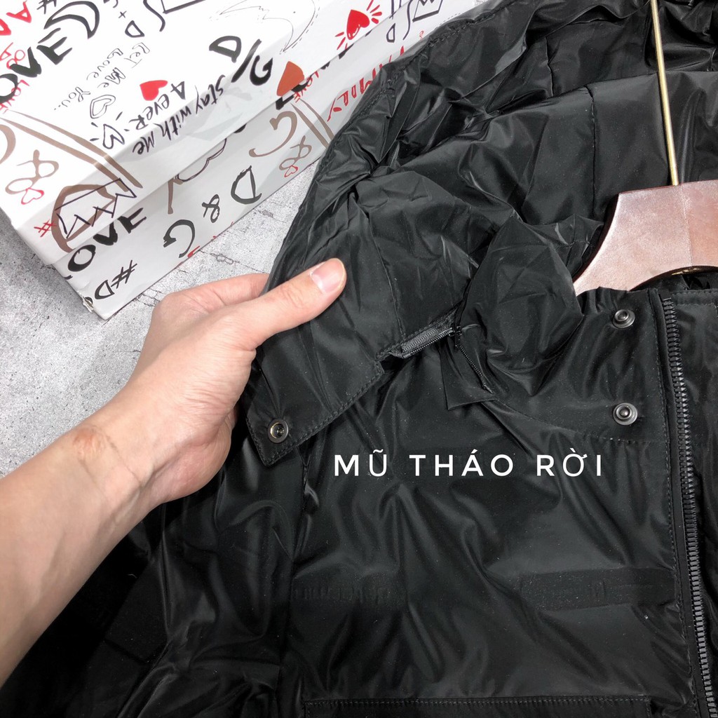 Áo phao lông vũ MŨ RỜI nam đại hàn bigsize cao cấp thời trang APHA28 - 7279