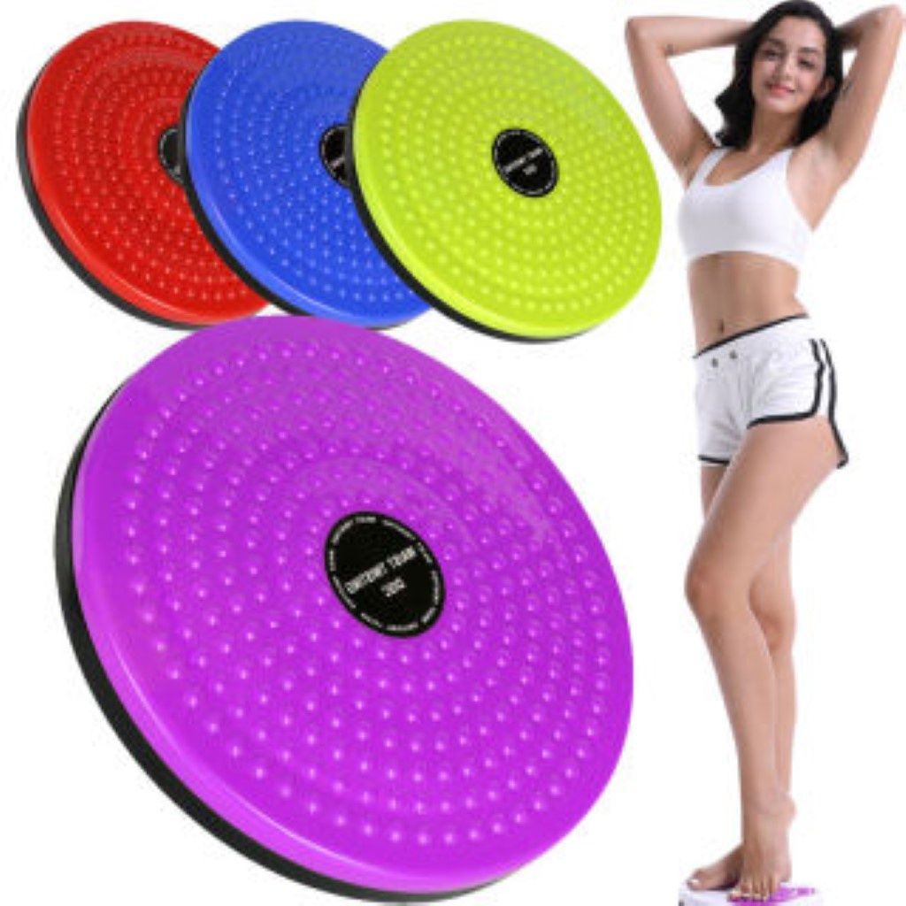 ĐĨA XOAY EO TẬP THỂ DỤC 360 ĐỘ VÀ MASSAGE BÀN CHÂN WAIST TWISTING CHẤT LIỆU NHỰA CỨNG CAO CẤP CHỊU LỰC TỐT