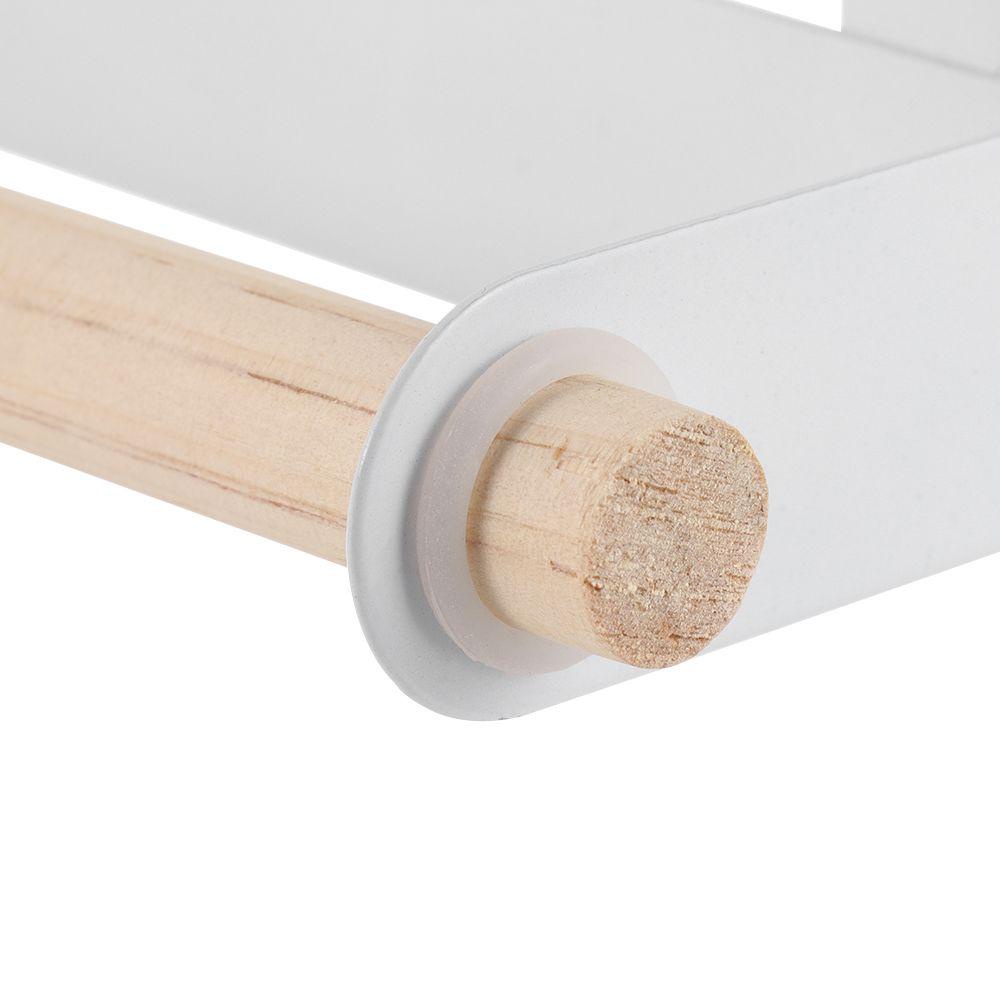 KUNHEV Giá Đỡ Khăn Treo Tường Bằng Gỗ Dành Cho Nhà Bếp